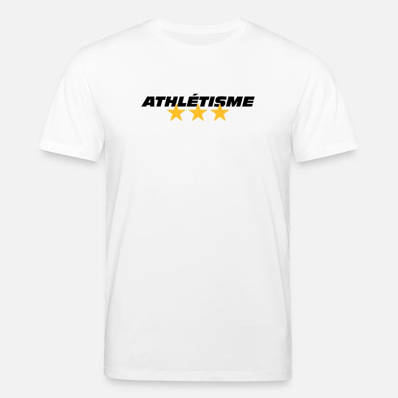 Athlétisme - T-shirt bio CREATOR Stanley/Stella Unisexe - blanc