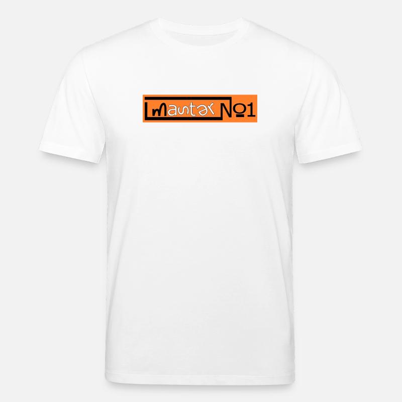 Meister Nummer Eins - Stanley/Stella Unisex Bio-T-Shirt CREATOR  - Weiß