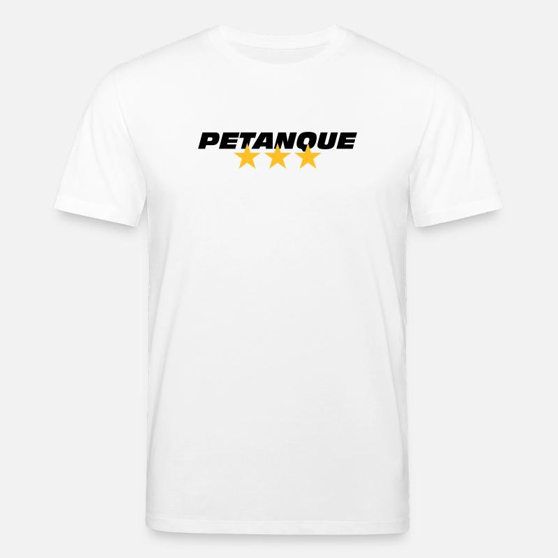 Petanque - Stanley/Stella Unisex Bio-T-Shirt CREATOR  - Weiß