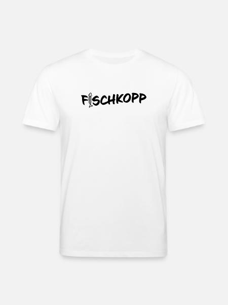 Fischkopp - T-shirt bio CREATOR Stanley/Stella Unisexe - blanc