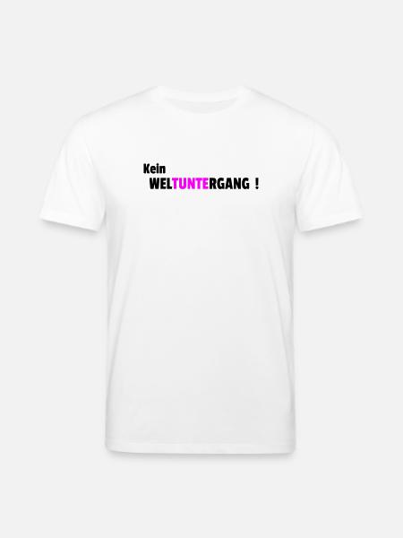 Kein Weltuntergang - Stanley/Stella Unisex Bio-T-Shirt CREATOR  - Weiß