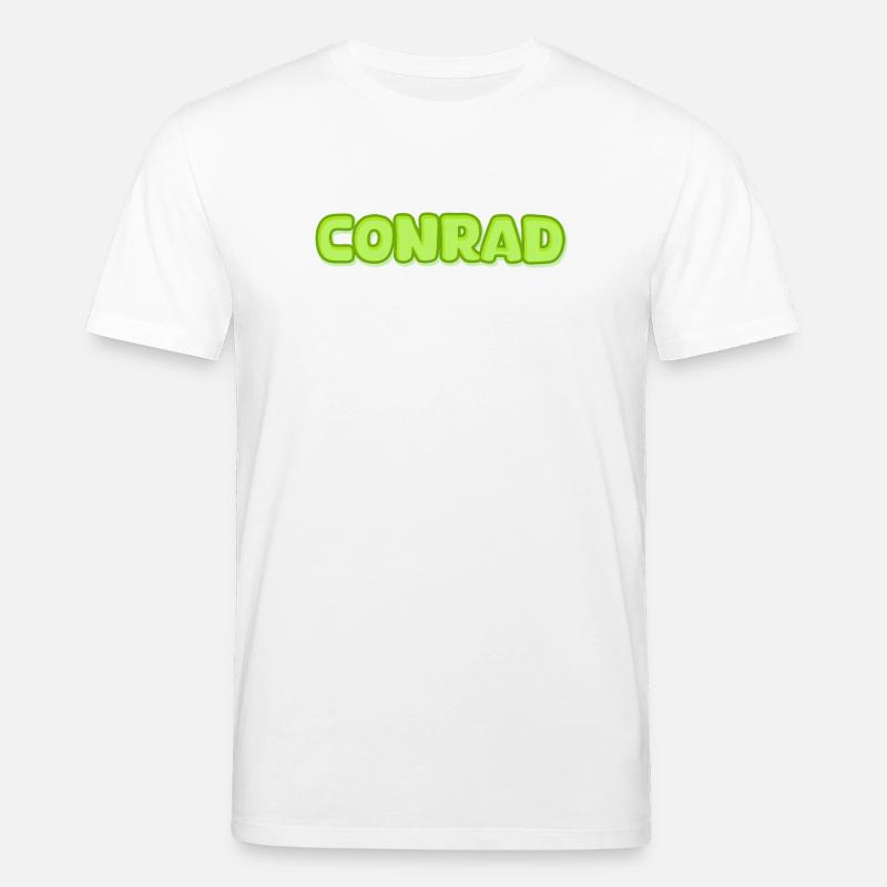 Conrad dans le rôle de Conrad - T-shirt bio CREATOR Stanley/Stella Unisexe - blanc