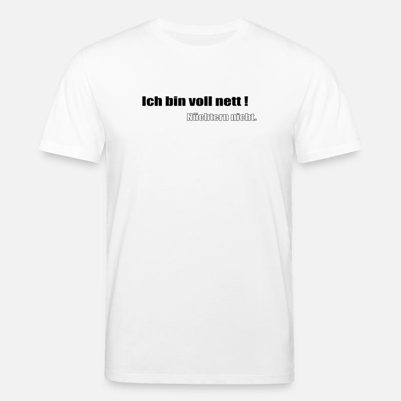 Voll nett - Stanley/Stella Unisex Bio-T-Shirt CREATOR  - Weiß