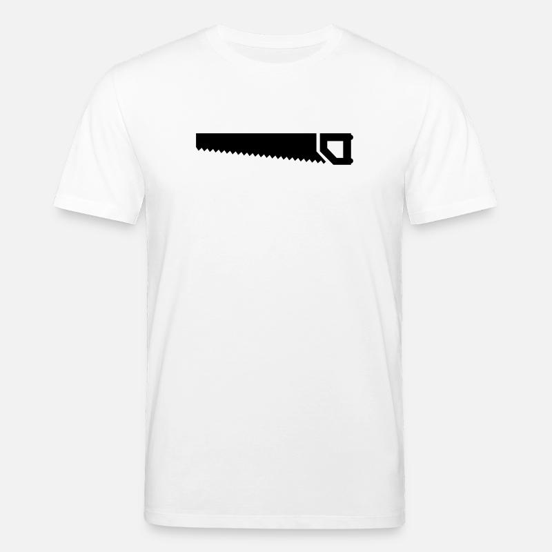 Säge - Stanley/Stella Unisex Bio-T-Shirt CREATOR  - Weiß