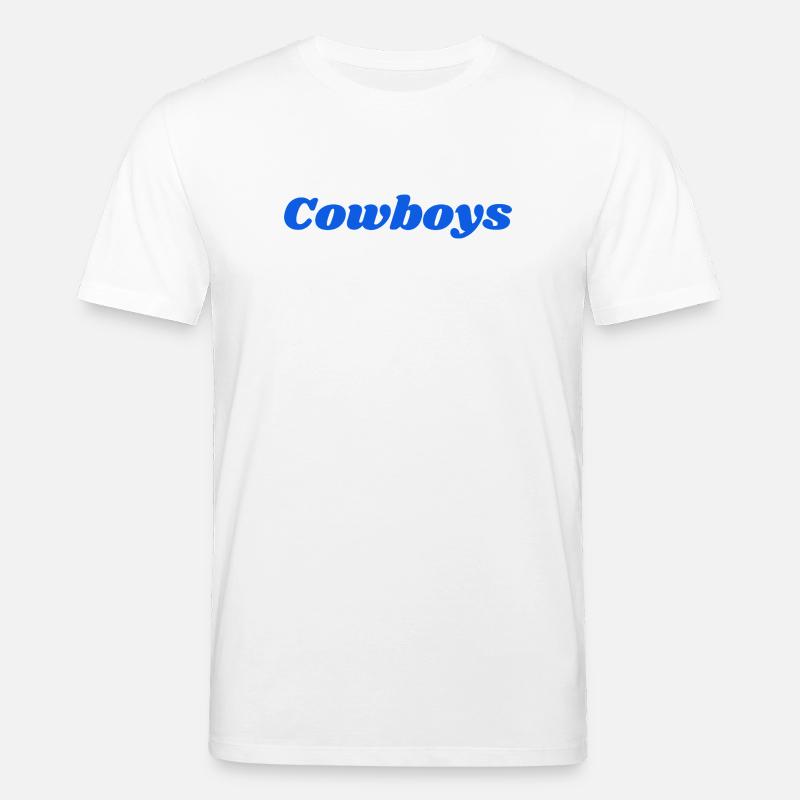 cowboys - Stanley/Stella Unisex Bio-T-Shirt CREATOR  - Weiß