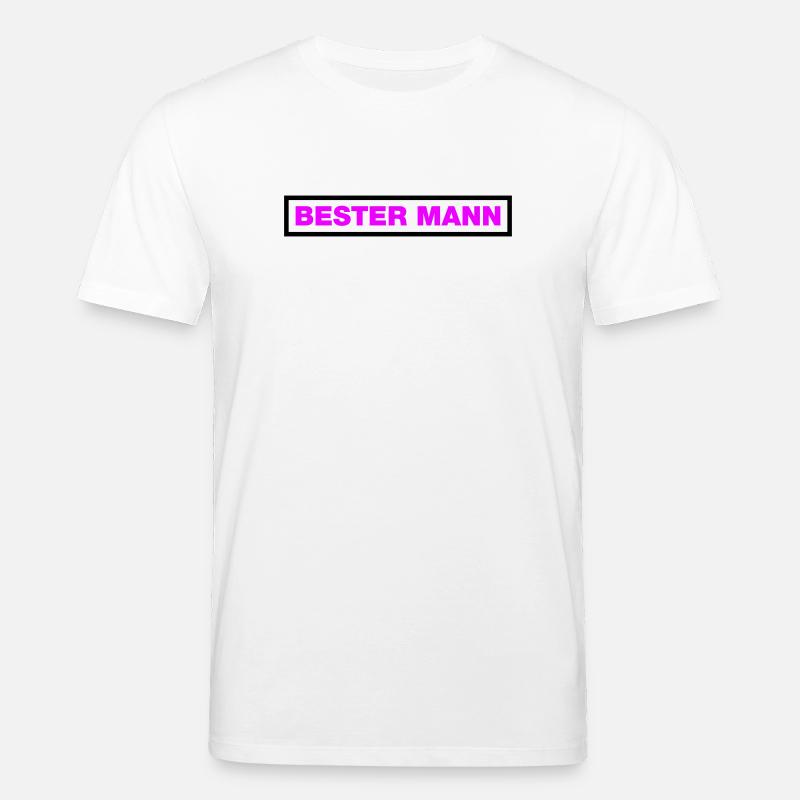 Bester Mann - Stanley/Stella Unisex Bio-T-Shirt CREATOR - Weiß