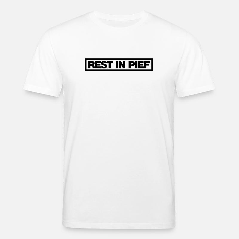 REST IN PIEF (R.I.P.) - Stanley/Stella Unisex Bio-T-Shirt CREATOR - Weiß
