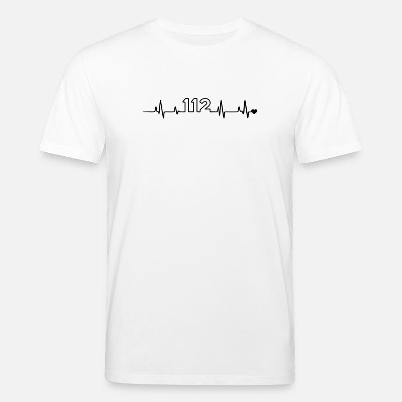 Feuerwehr 112 - Stanley/Stella Unisex Bio-T-Shirt CREATOR  - Weiß