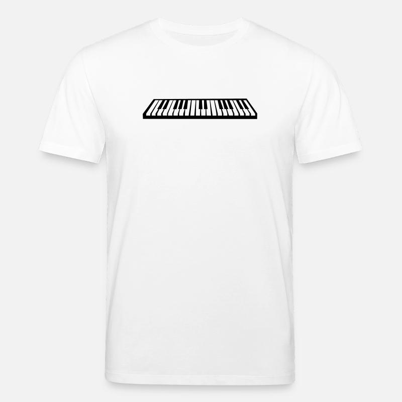 Klavier oder Keyboard - Stanley/Stella Unisex Bio-T-Shirt CREATOR  - Weiß