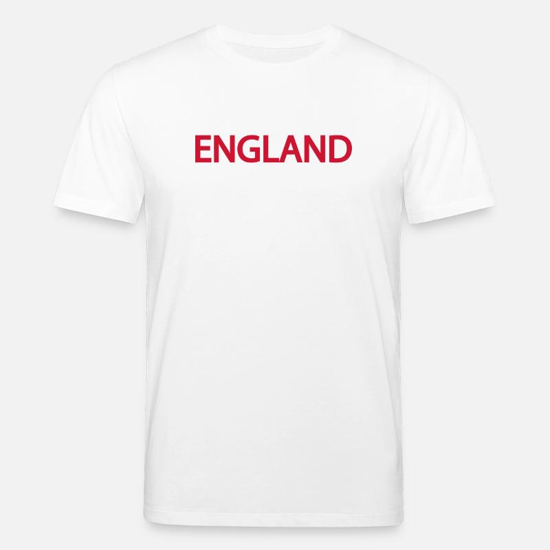 Englische Landschaft im Wave Foam Style - Stanley/Stella Unisex Bio-T-Shirt CREATOR  - Weiß