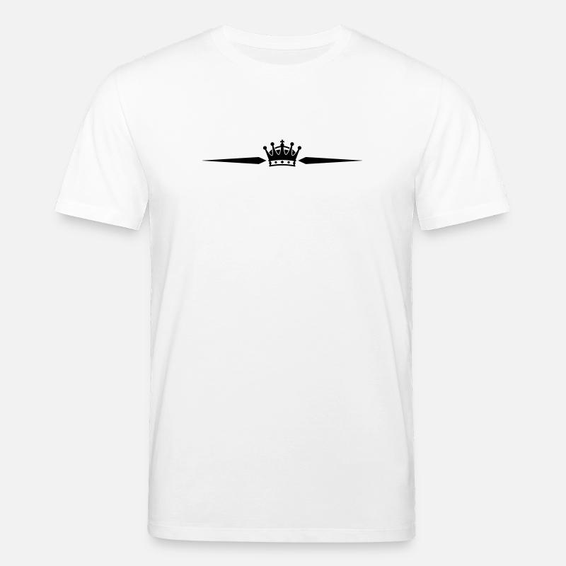 Krone Majestät - Stanley/Stella Unisex Bio-T-Shirt CREATOR  - Weiß