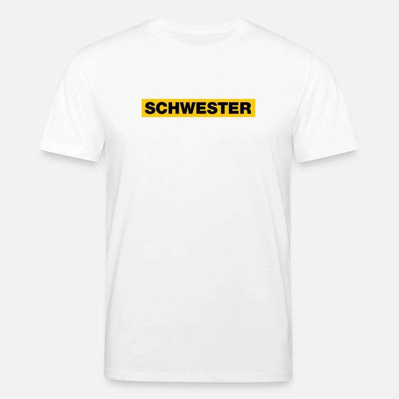 Schwester - Stanley/Stella Unisex Bio-T-Shirt CREATOR - Weiß