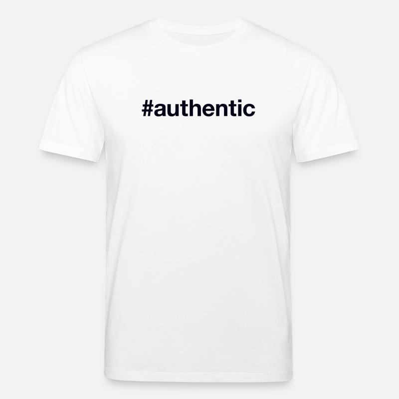 AUTHENTIC authentisch echt - Stanley/Stella Unisex Bio-T-Shirt CREATOR  - Weiß