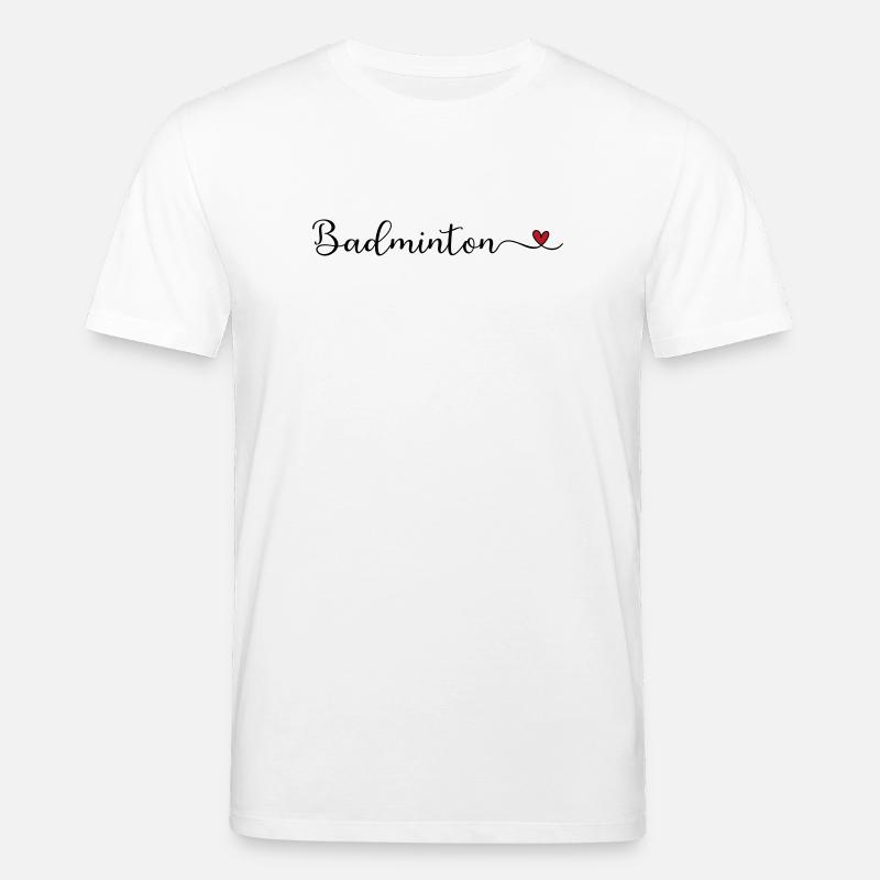 Badminton - T-shirt bio CREATOR Stanley/Stella Unisexe - blanc