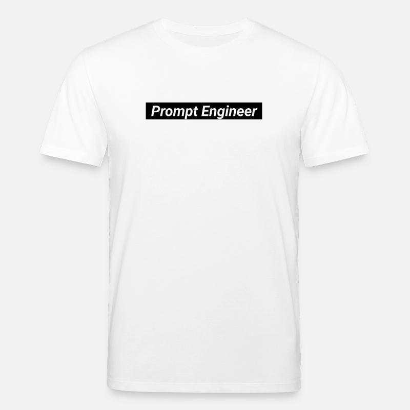 Prompt Engineer Artificial Intelligence - Stanley/Stella CREATOR Unisex Organic T-Shirt - white