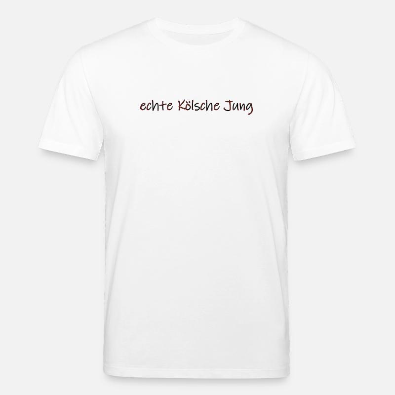 echte Kölsche Jung - Stanley/Stella Unisex Bio-T-Shirt CREATOR  - Weiß