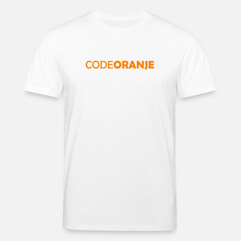 Code Oranje - Pays-Bas - Niederlande - T-shirt bio CREATOR Stanley/Stella Unisexe - blanc
