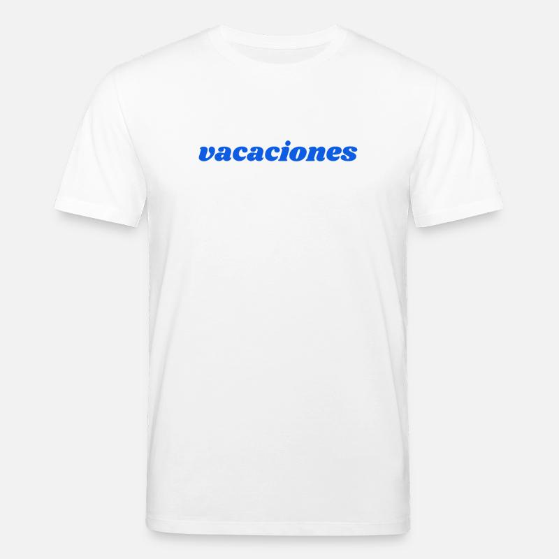 vacaciones - Stanley/Stella Unisex Bio-T-Shirt CREATOR  - Weiß