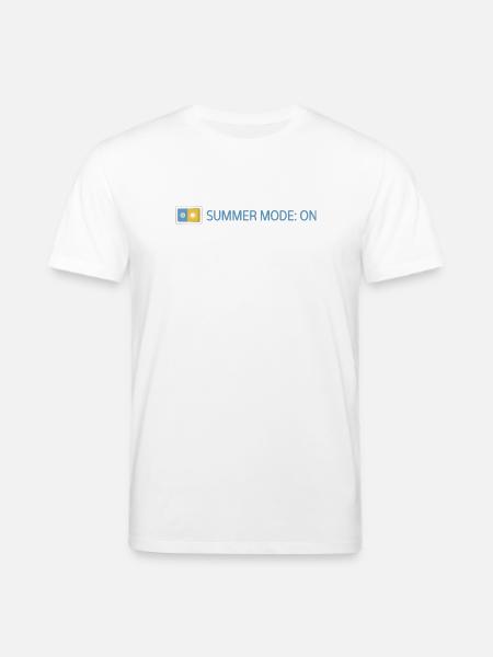 Summer Mode: On - Sommer 2026 Geschenkidee - Stanley/Stella Unisex Bio-T-Shirt CREATOR - Weiß