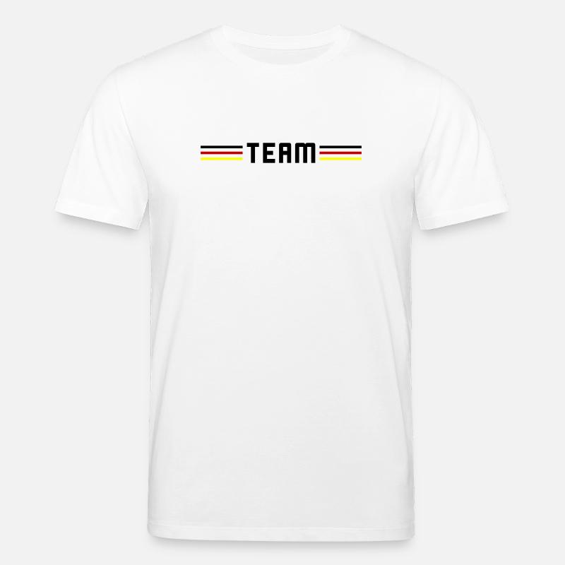 Équipe Allemagne - T-shirt bio CREATOR Stanley/Stella Unisexe - blanc