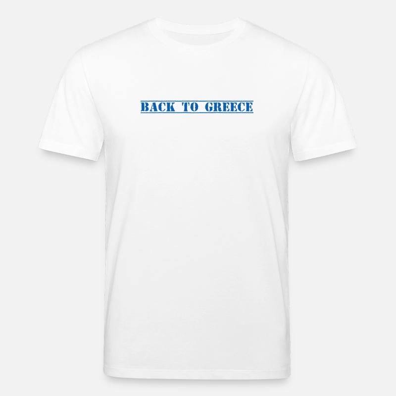 Grèce, Grèce - T-shirt bio CREATOR Stanley/Stella Unisexe - blanc