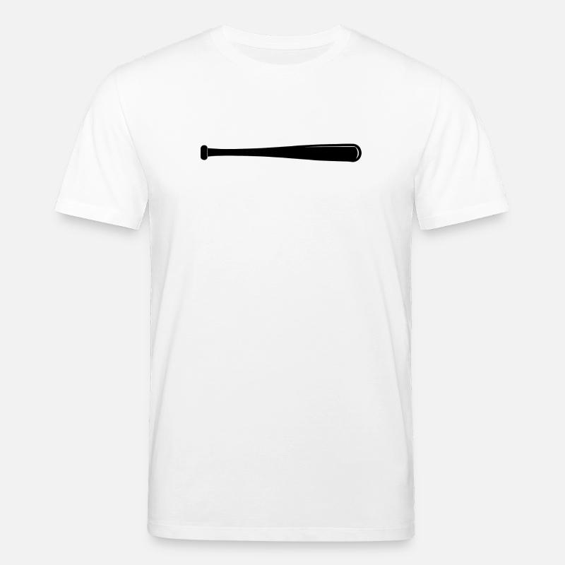 Batte de baseball - T-shirt bio CREATOR Stanley/Stella Unisexe - blanc
