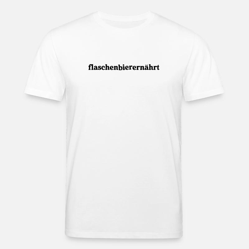 flaschenbierernährt - Stanley/Stella Unisex Bio-T-Shirt CREATOR  - Weiß