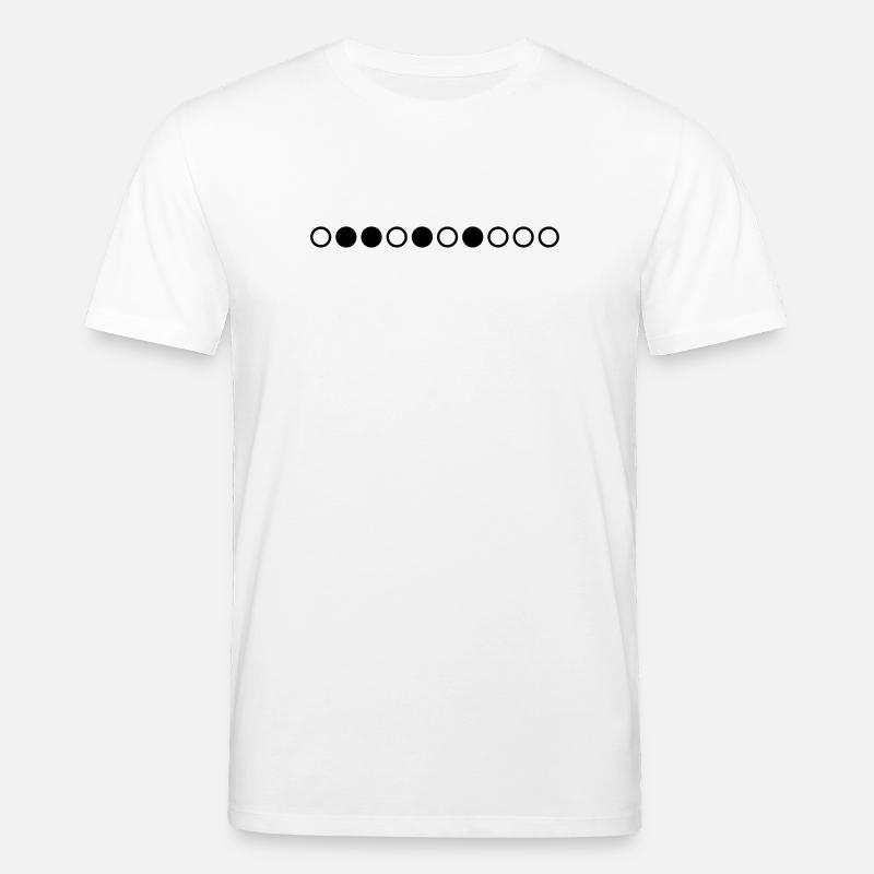 Conception ringard "nombres premiers" jusqu'à 10 - T-shirt bio CREATOR Stanley/Stella Unisexe - blanc