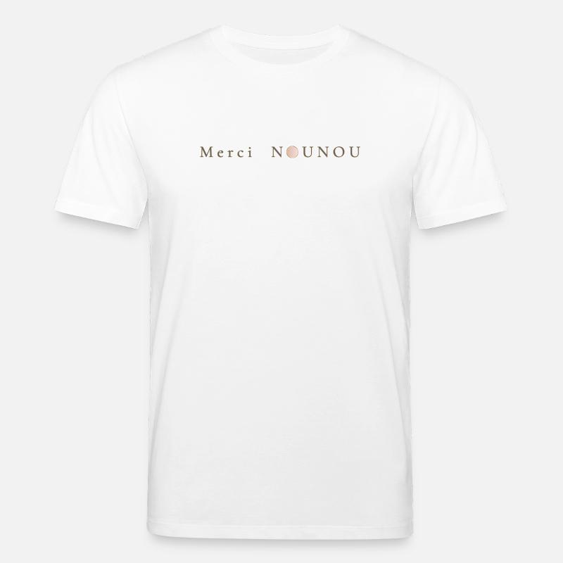 Botschaft der Anerkennung – Danke, Nanny - Stanley/Stella Unisex Bio-T-Shirt CREATOR  - Weiß