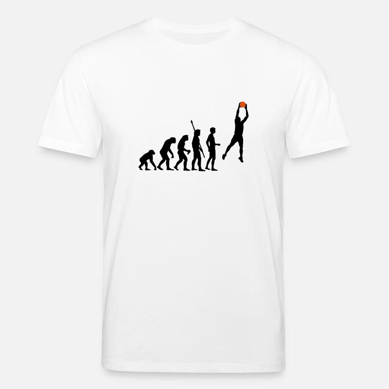 evolution_basketball_072011_a_2c - Stanley/Stella Unisex Bio-T-Shirt CREATOR  - Weiß
