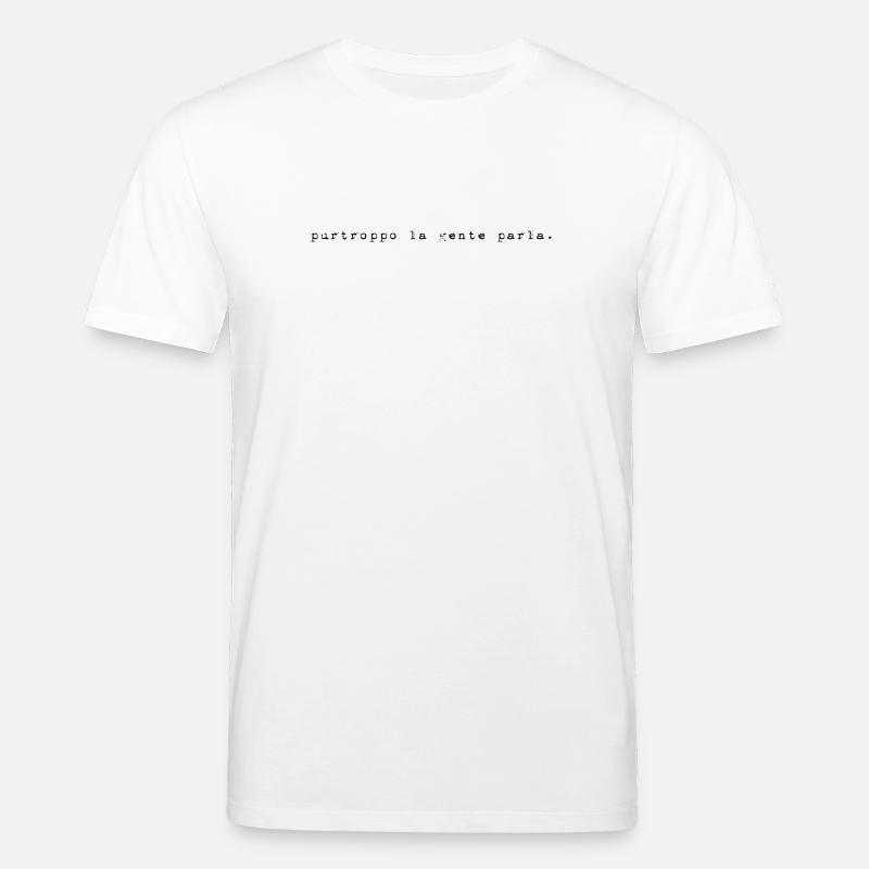 Purtroppo La Gente Parla - Stanley/Stella Unisex Bio-T-Shirt CREATOR - Weiß