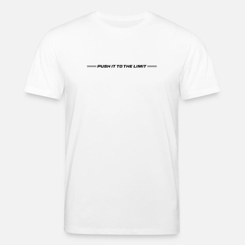Poussez ça à la limite - T-shirt bio CREATOR Stanley/Stella Unisexe - blanc