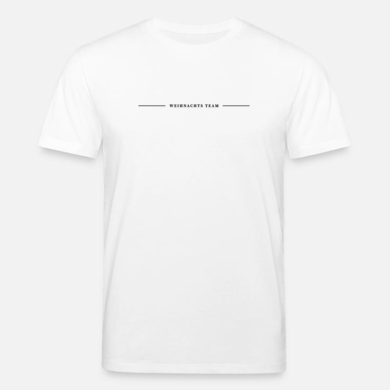 Ligne d’équipe de Noël - T-shirt bio CREATOR Stanley/Stella Unisexe - blanc