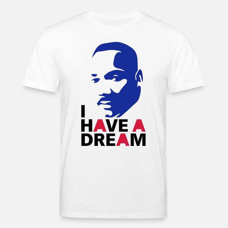 MARTIN LUTHER KING - Stanley/Stella Unisex Bio-T-Shirt CREATOR  - Weiß