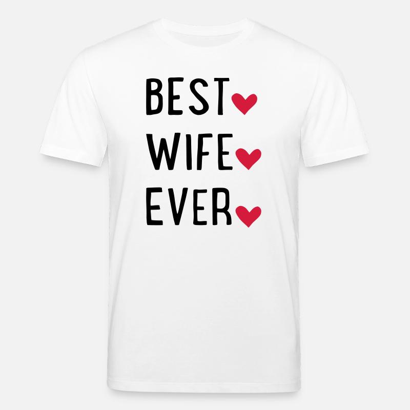 Ehefrau - Stanley/Stella Unisex Bio-T-Shirt CREATOR  - Weiß