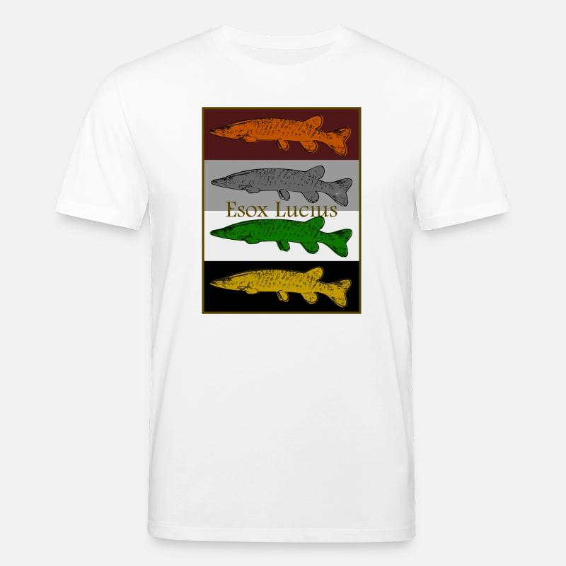 Buntes Hecht Design - Stanley/Stella Unisex Bio-T-Shirt CREATOR  - Weiß