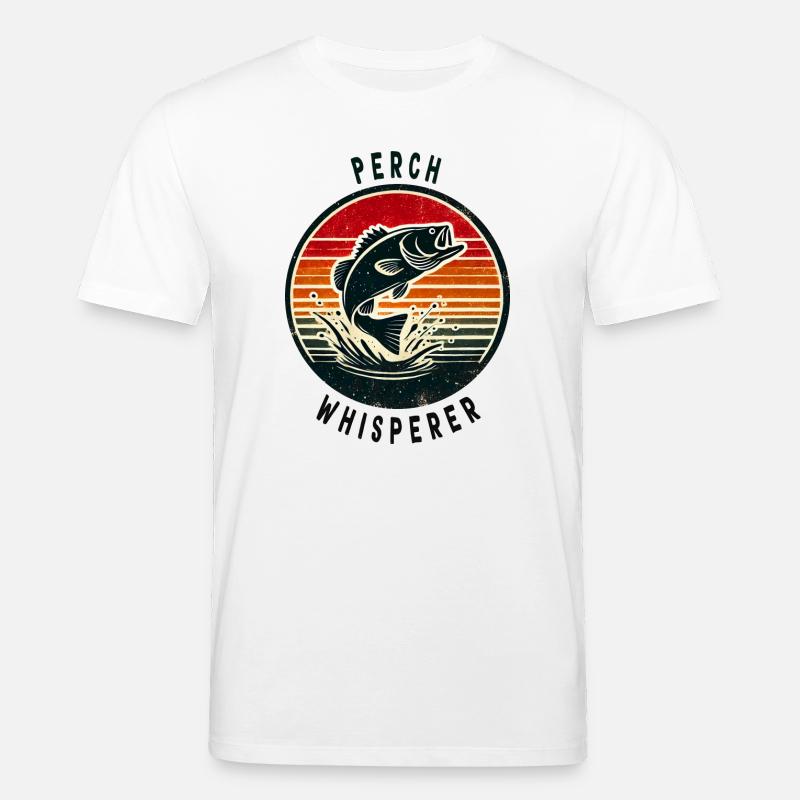 Barsch Flüsterer Design - Stanley/Stella Unisex Bio-T-Shirt CREATOR  - Weiß