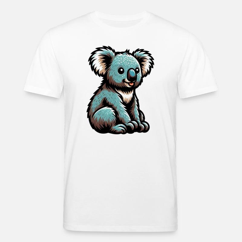 Koala - Stanley/Stella Unisex Bio-T-Shirt CREATOR  - Weiß
