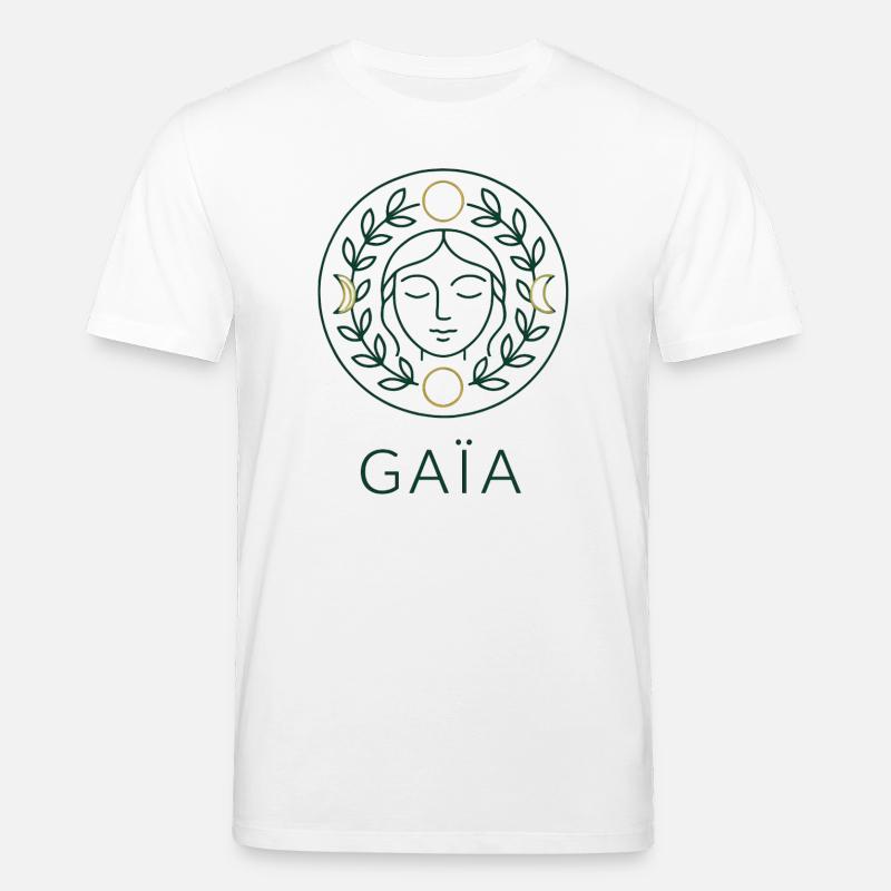 Gaia – Mutter Natur – Baum des Lebens - Stanley/Stella Unisex Bio-T-Shirt CREATOR  - Weiß