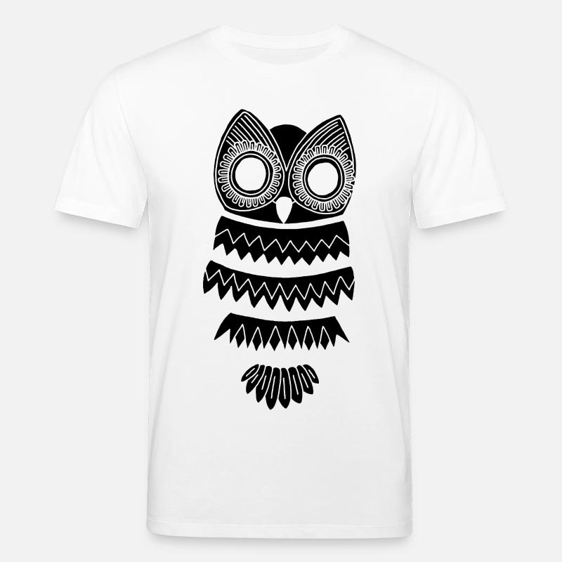 Die Schwarze Eule - Stanley/Stella Unisex Bio-T-Shirt CREATOR  - Weiß