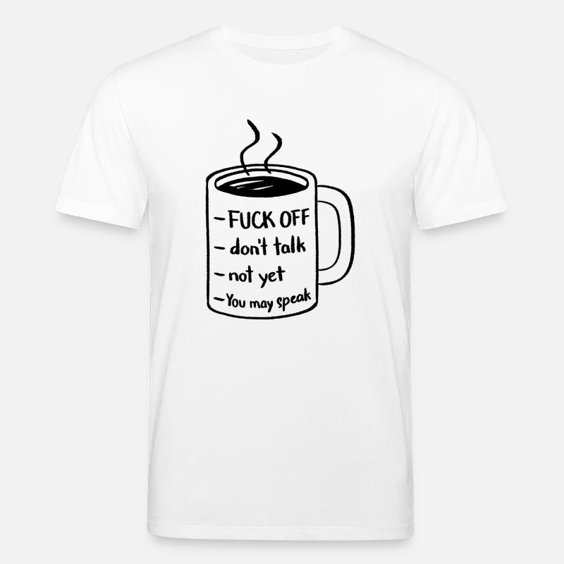 Kaffee - Stanley/Stella Unisex Bio-T-Shirt CREATOR  - Weiß