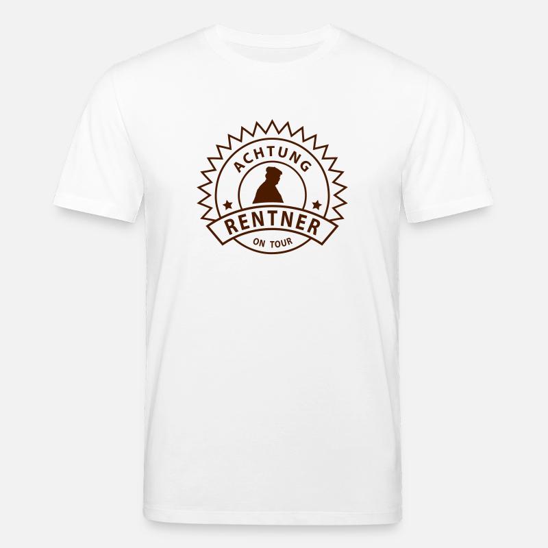 Rentner - Stanley/Stella Unisex Bio-T-Shirt CREATOR  - Weiß