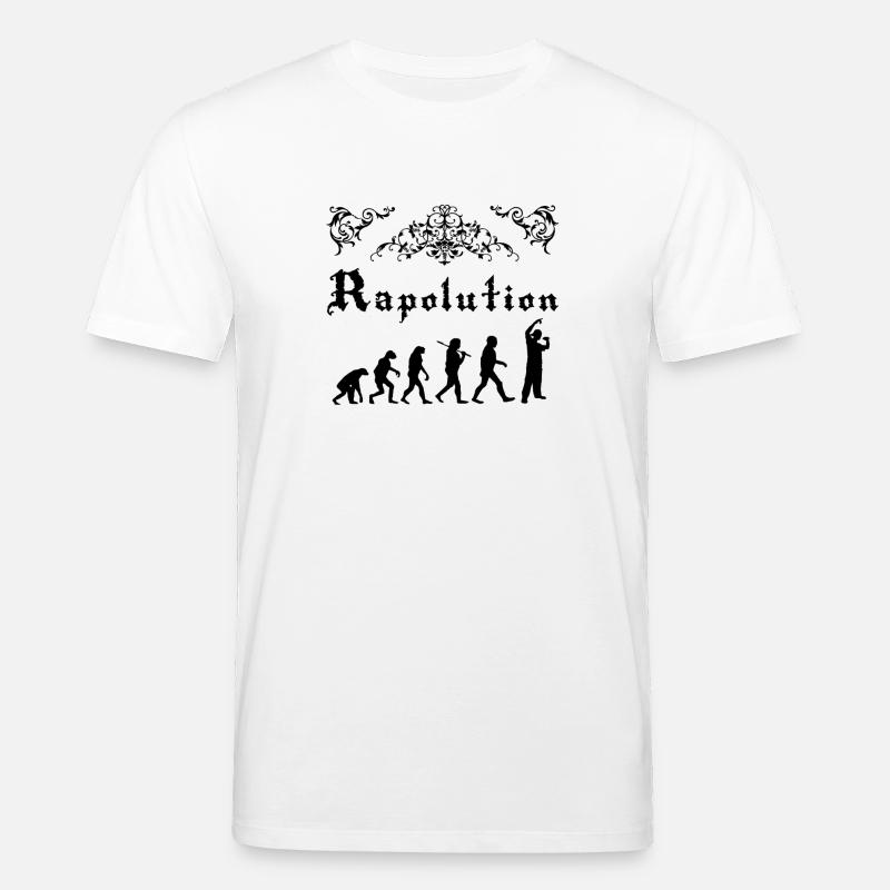 Rap Evolution - Stanley/Stella Unisex Bio-T-Shirt CREATOR  - Weiß