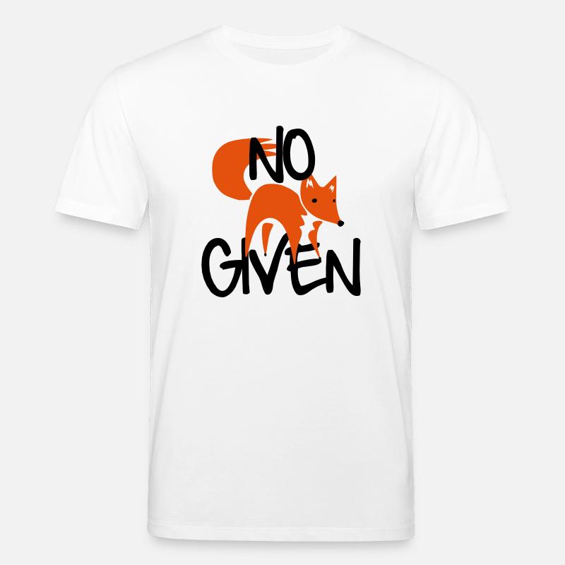 No Fox Given - Stanley/Stella Unisex Bio-T-Shirt CREATOR  - Weiß