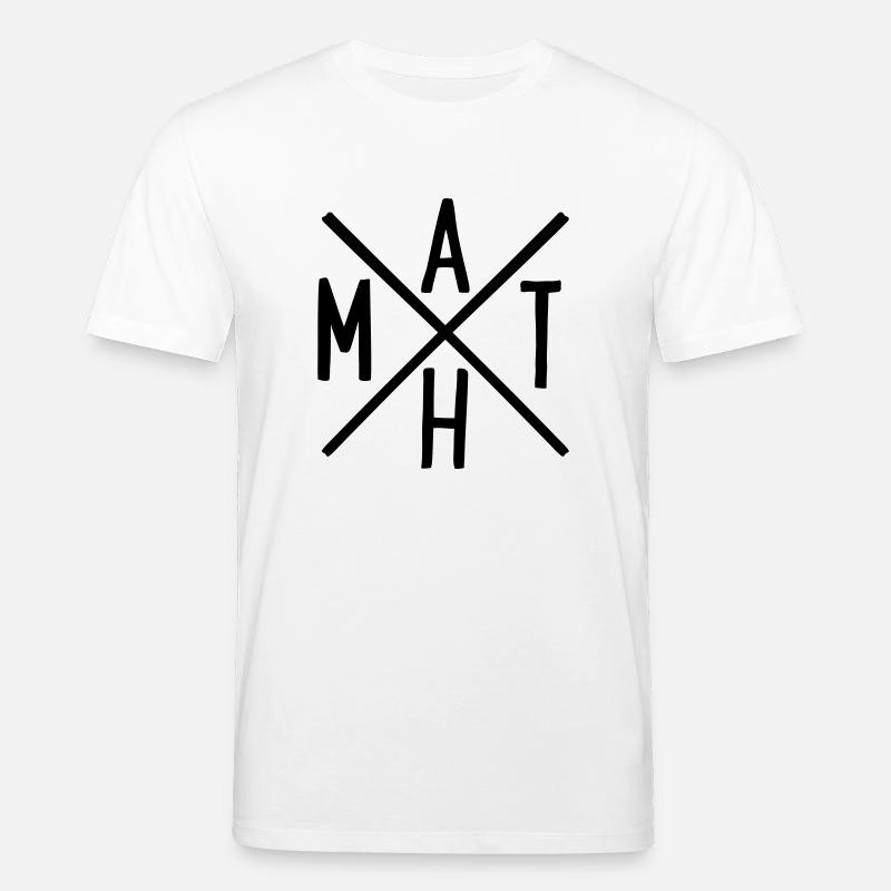 Mathe - Stanley/Stella Unisex Bio-T-Shirt CREATOR  - Weiß