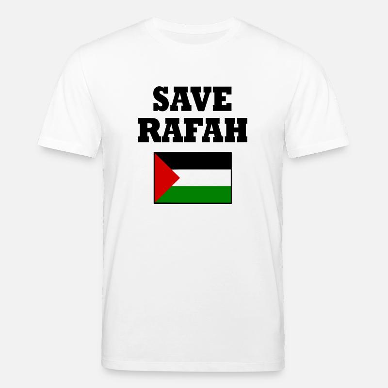 Save rafah - Stanley/Stella Unisex Bio-T-Shirt CREATOR  - Weiß