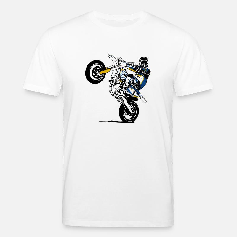 Supermoto - Stanley/Stella Unisex Bio-T-Shirt CREATOR  - Weiß