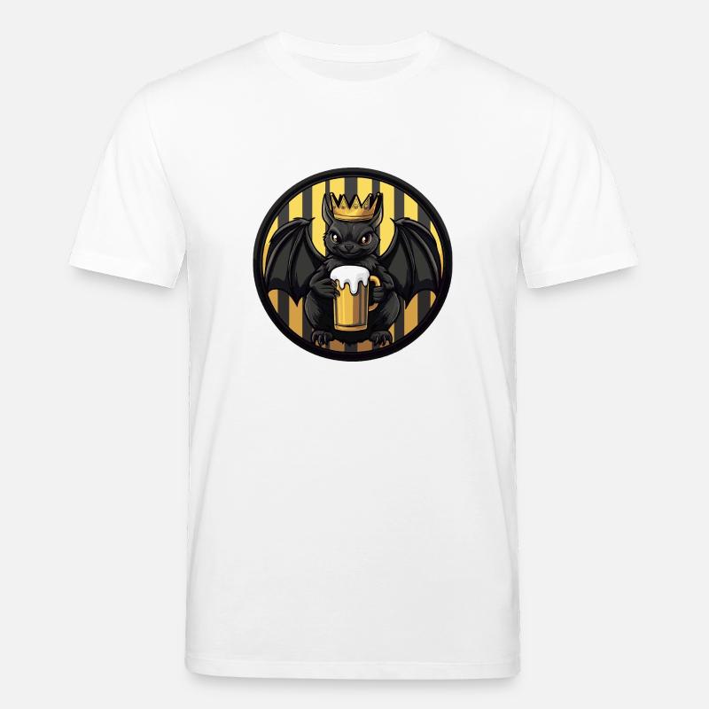 Fledermaus Bier - Stanley/Stella Unisex Bio-T-Shirt CREATOR  - Weiß