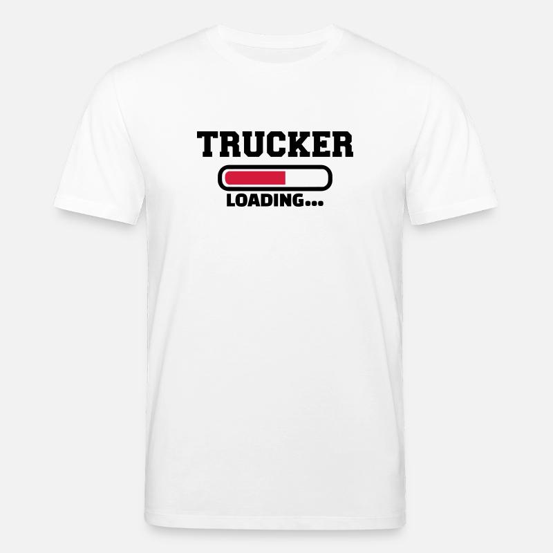 Trucker - Stanley/Stella Unisex Bio-T-Shirt CREATOR  - Weiß
