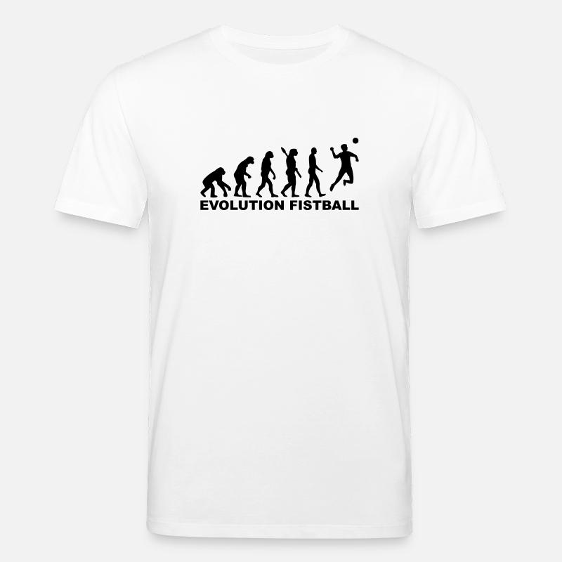 Evolution Fistball - T-shirt bio CREATOR Stanley/Stella Unisexe - blanc